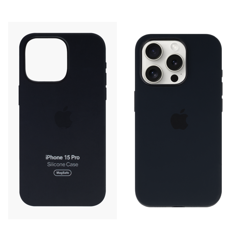 IPHONE 15 PRO ETUI SILICONE CASE BLACK MPTE3FE/A MODEL A2912