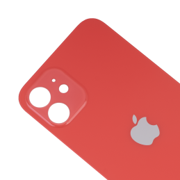 IPHONE 12 KLAPKA OBUDOWA BATERII CURVED EDGE BIG HOLE RED