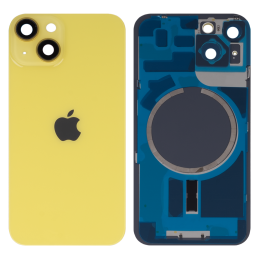 IPHONE 14 KLAPKA OBUDOWA BATERII RAMKA CURVED EDGE YELLOW