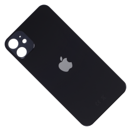 IPHONE 11 KLAPKA OBUDOWA BATERII CURVED EDGE BIG HOLE BLACK