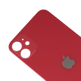 IPHONE 11 KLAPKA OBUDOWA BATERII CURVED EDGE BIG HOLE RED