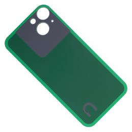 IPHONE 13 KLAPKA OBUDOWA BATERII CURVED EDGE BIG HOLE GREEN