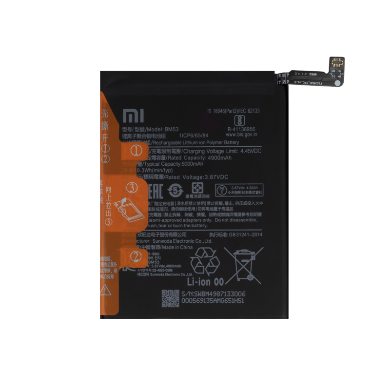 ORYGINAŁ XIAOMI MI 10T MI 10T PRO BM53 BATERIA AKUMULATOR 5000mAh