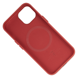 IPHONE 14 ETUI LEATHER CASE RED