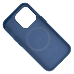 IPHONE 14 PRO ETUI LEATHER CASE COSMOS BLUE