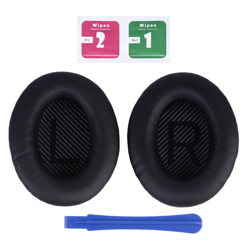 NAUSZNIKI PADY GĄBKI PODUSZKI DO BOSE QC45 QC35 I II QC25 QC15 QC2 AE2 + GRATIS CZARNE